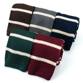 [MAESIO] KNT5047 Knit Stripe Necktie Width 6.5cm 5Colors _ Men's ties, Suit, Classic Business Casual Fashion Necktie, Knit tie, Made in Korea